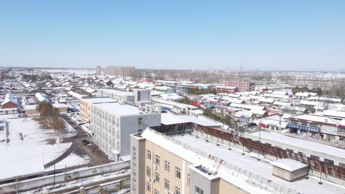 唐山  丰润 北方 乡村 雪景 雪 平原