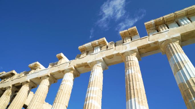 希腊雅典神庙 古建筑遗址 国外旅游 景点
