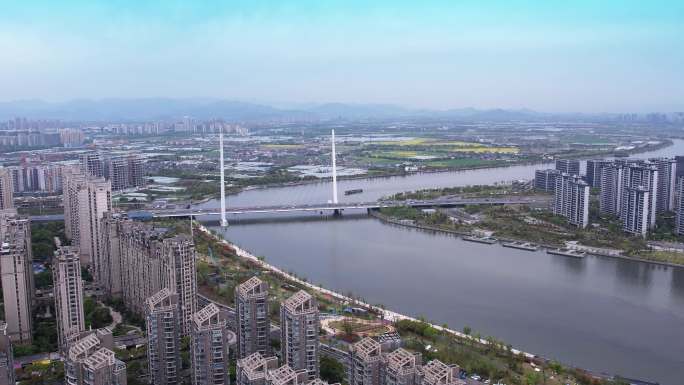 4K宁波青林湾大桥