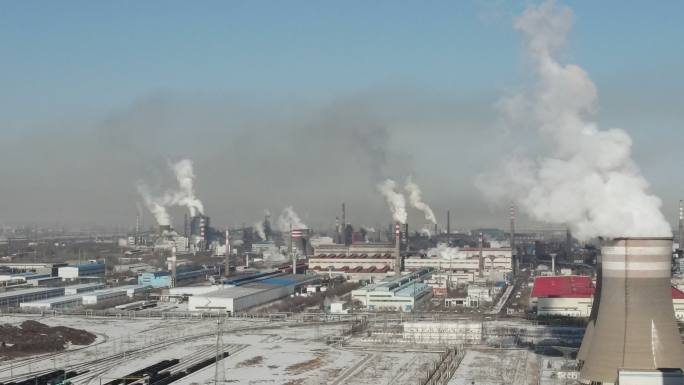 火力发电站温室效应发电厂排放物大气污染