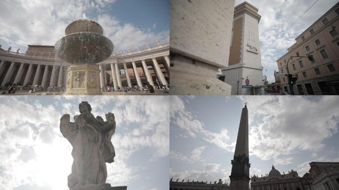 罗马建筑雕塑 意大利雕塑 喷泉 欧洲建筑