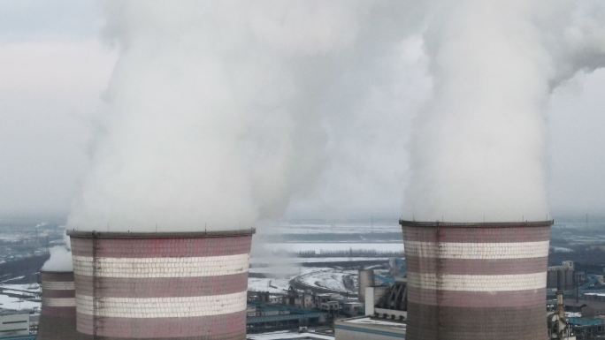 火力发电站白烟环境污染
