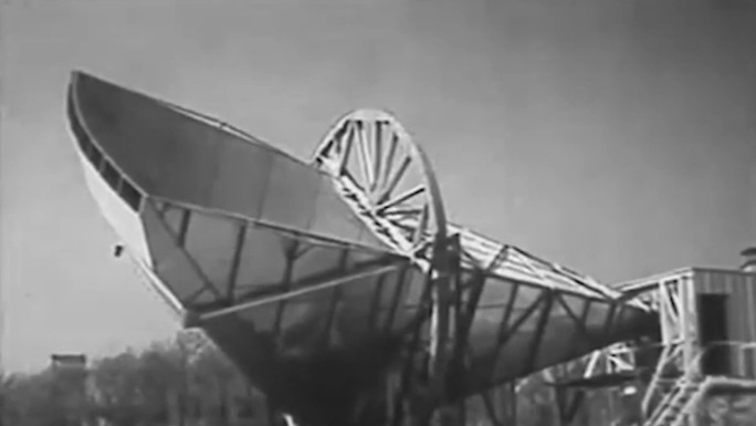 上世纪60年代雷达信号塔