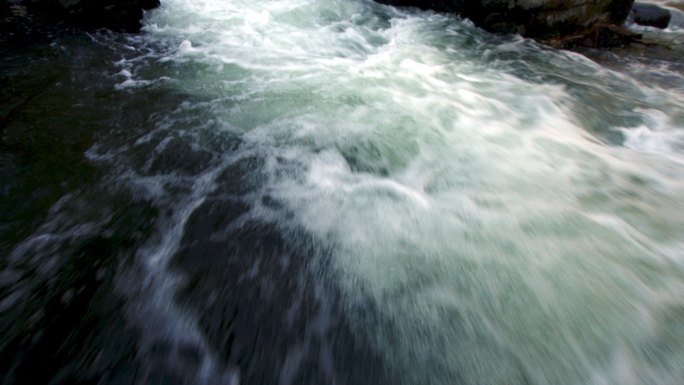 水流河流急流湍急河水石头