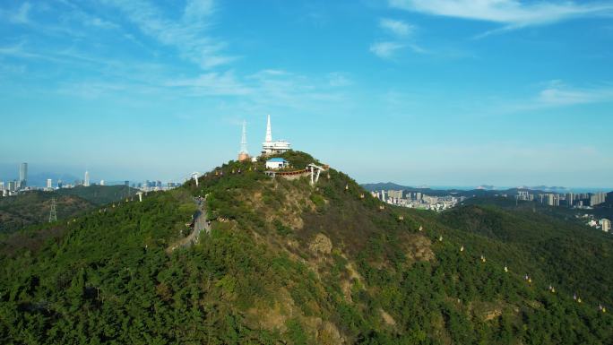 大连莲花山航拍