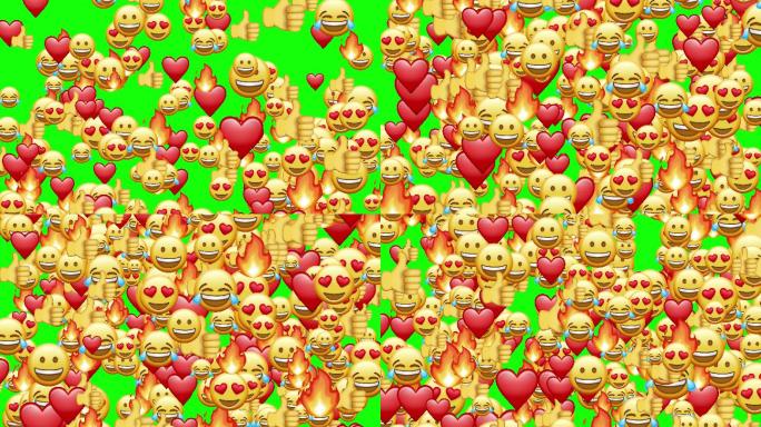 社交媒体动画系列emoji