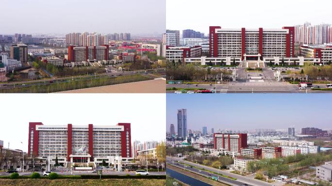 天津城建大学 高等教育 地标宣传 教学楼