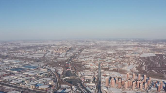 长春城市空镜头