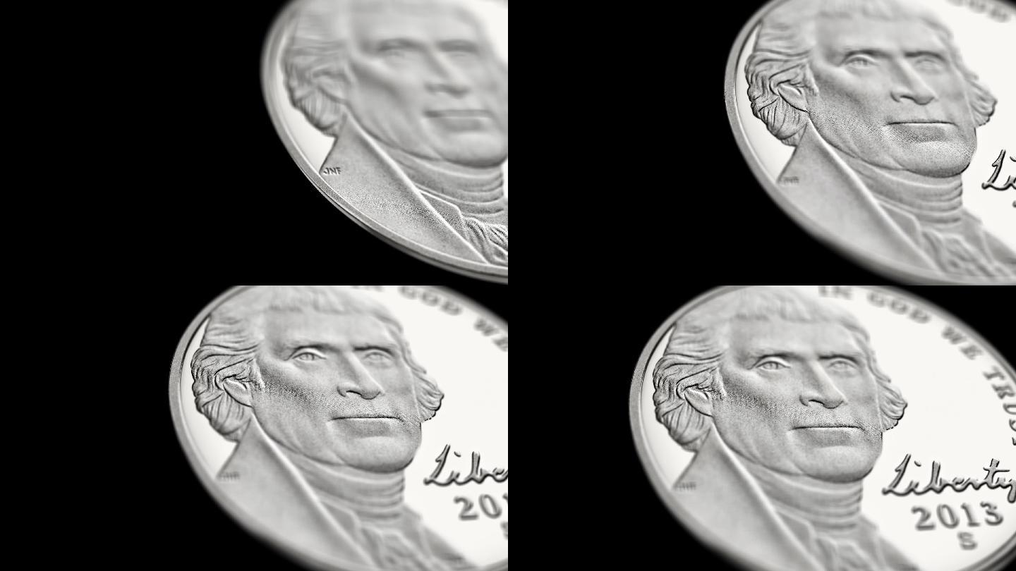 美国货币硬币总统领袖纪念币实拍展示