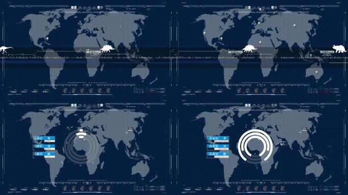 恐龙时代科技地图