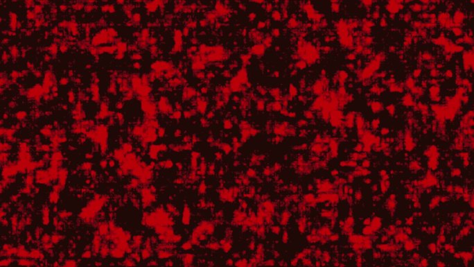 黑色背景上的红色液体变形动画