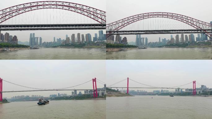 重庆长江大桥全景