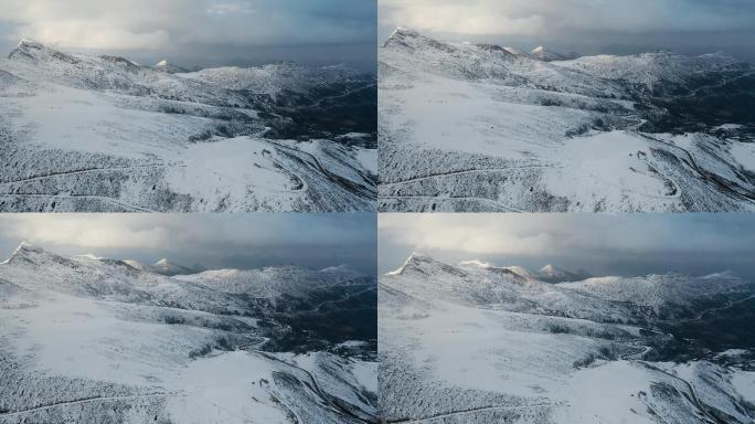 雪山视频青藏高原常年积雪山川西藏风光