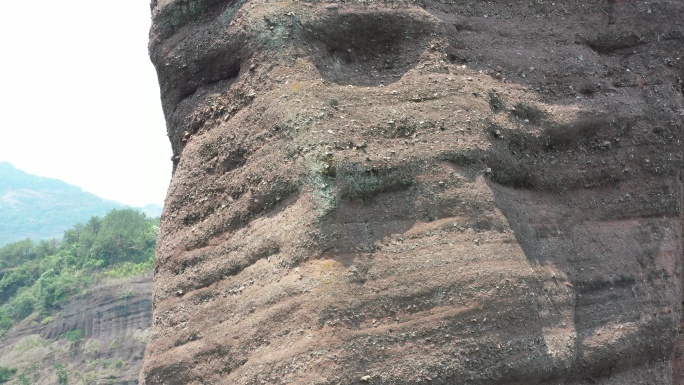 4k航拍韶关仁化韶石山