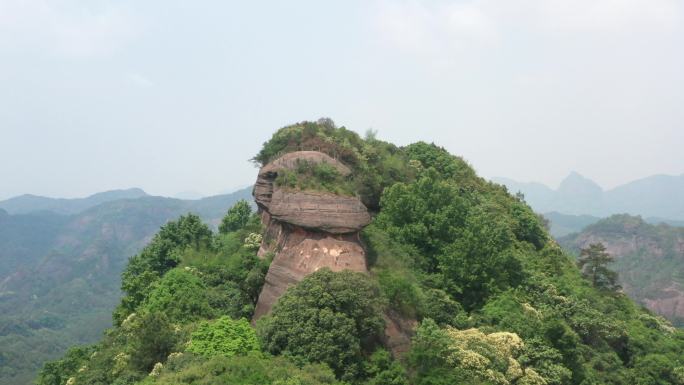 4k航拍韶关仁化韶石山