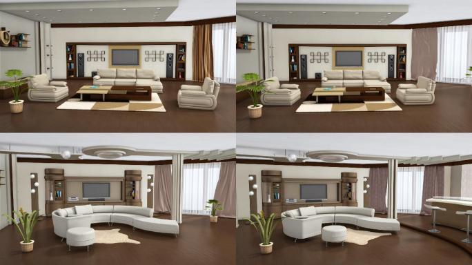 室内设计特效视频3D科技