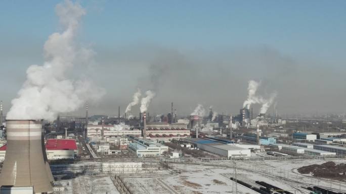火力发电站排放污染温室效应化工厂