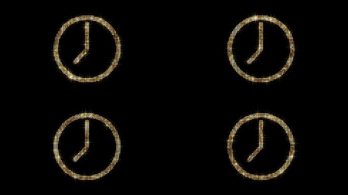 金色星光时钟循环1