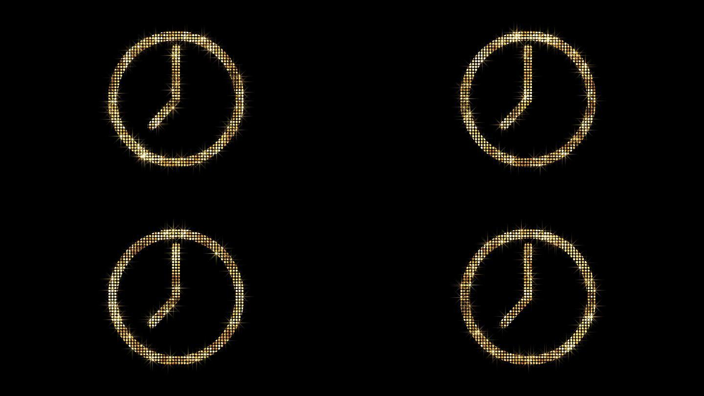金色星光时钟循环1