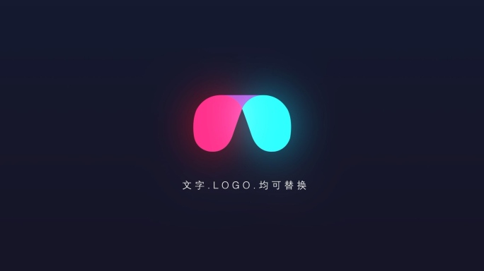 【无插件】动感logo