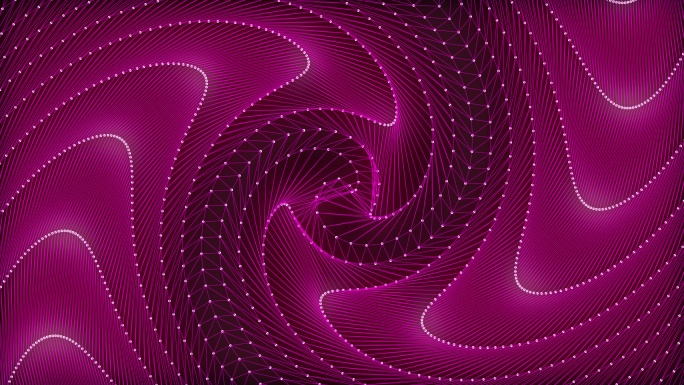 抽象紫色波浪背景特效视频