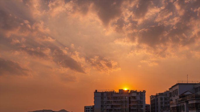 日落 夕阳 夕阳西下