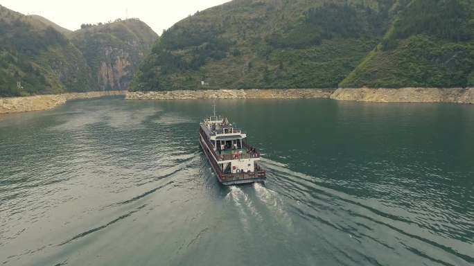 重庆小三峡轮船
