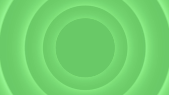 绿色背景动圈圆环动态舞台震荡波