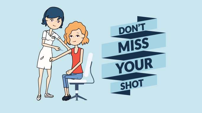 疫苗接种政府MG动画数据人物商务宣传广告