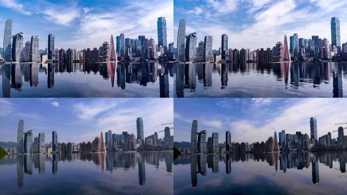 重庆城市宣传延时视频 天空之镜 重庆