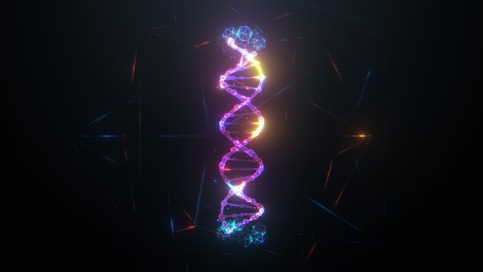 DNA链动画生物基因遗传