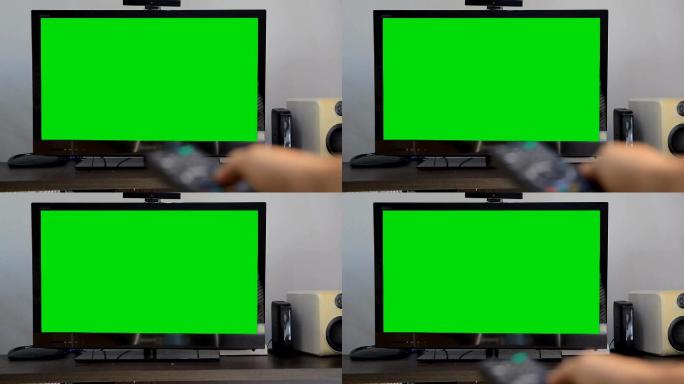绿屏电视电视电脑屏幕