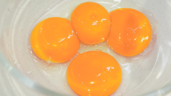 蛋清蛋黄鸡蛋蛋糕制作烘焙