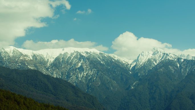 大理苍山雪景 4K