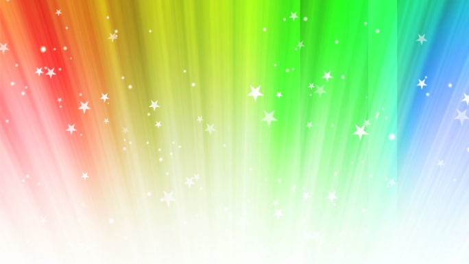 星星彩虹背景流光粒子唯美飘动光斑