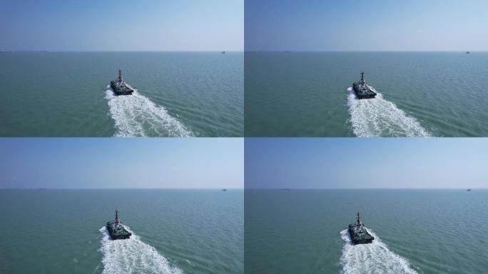 跟随海中的前行船BMP4