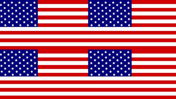 美国国旗国际市场旗子旗帜标志logo