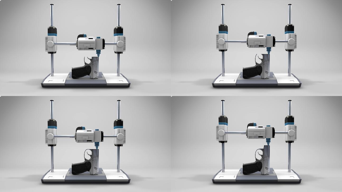 3D武器打印特效视频3D工业