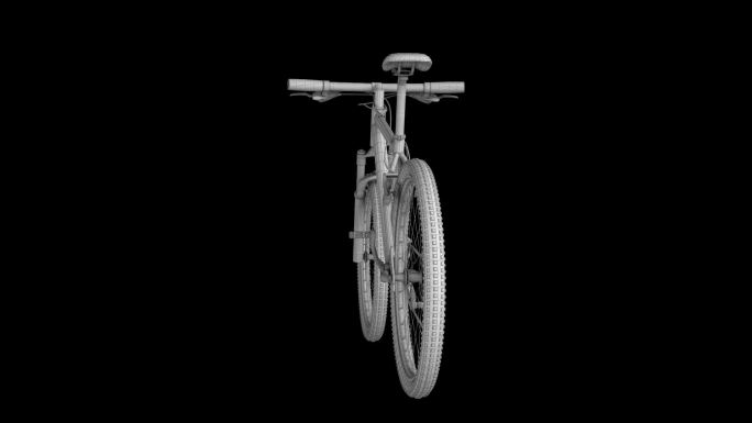 山地自行车3d动画单车模型素材元素