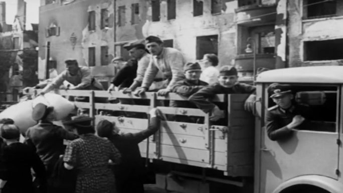 40年代欧洲难民搬迁