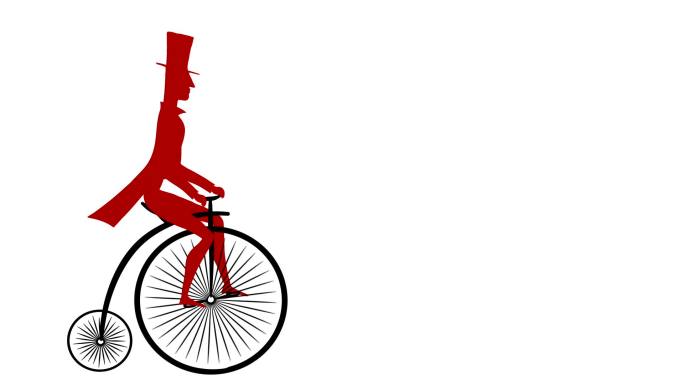 自行车动画卡通自行车MG动画