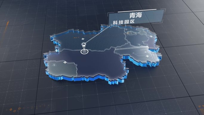 青海地图板块