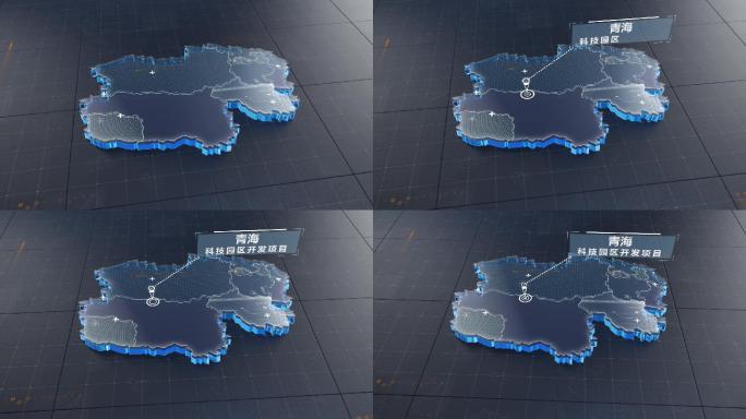 青海地图板块