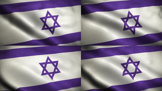 以色列国旗素材视频元素