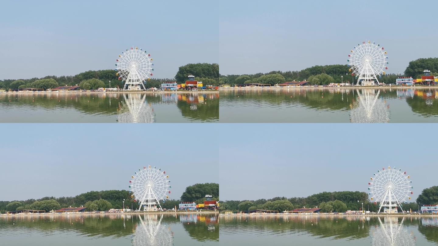 北京顺义水上公园摩天轮