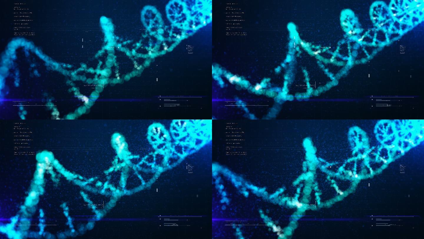 DNA结构动画医疗医学生物技术遗传学