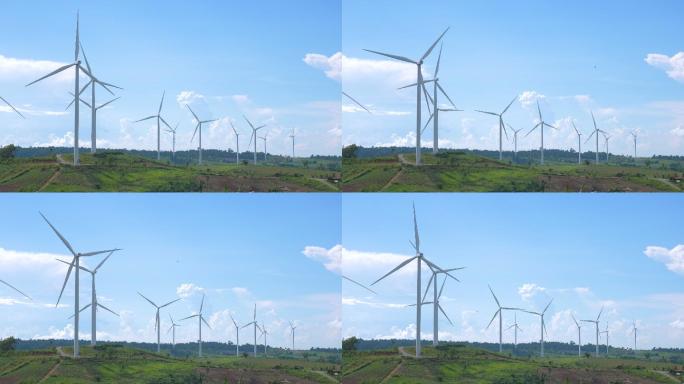 风力涡轮机减排污染环保碳中和碳减排碳达峰