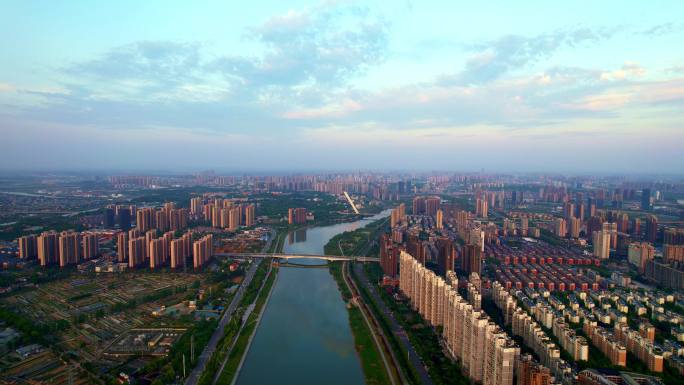 美丽壮观-浏阳河-城市宣传航拍4k