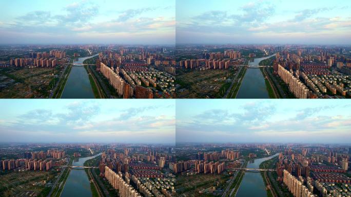 美丽壮观-浏阳河-城市宣传航拍4k