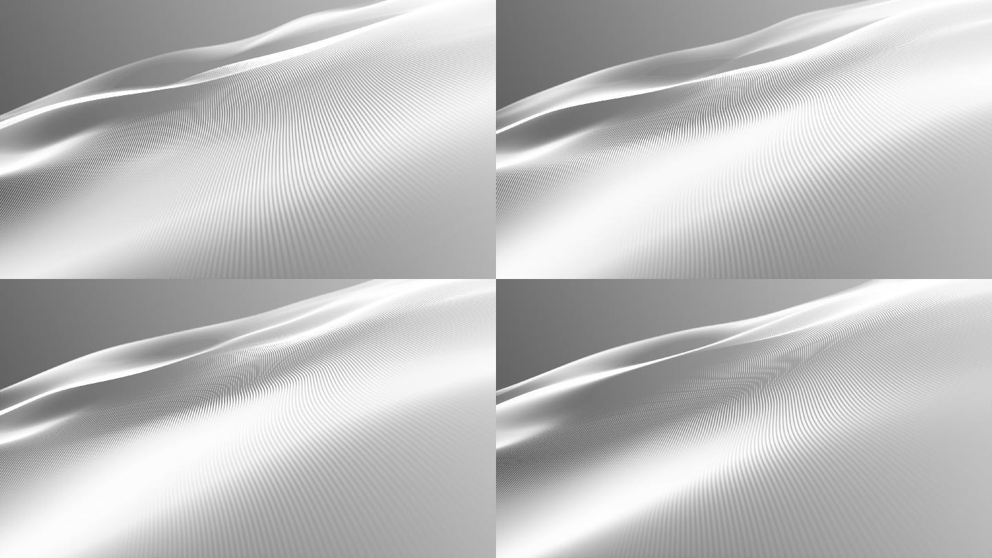 抽象白色柔和背景线条波动流动简洁纹理肌理